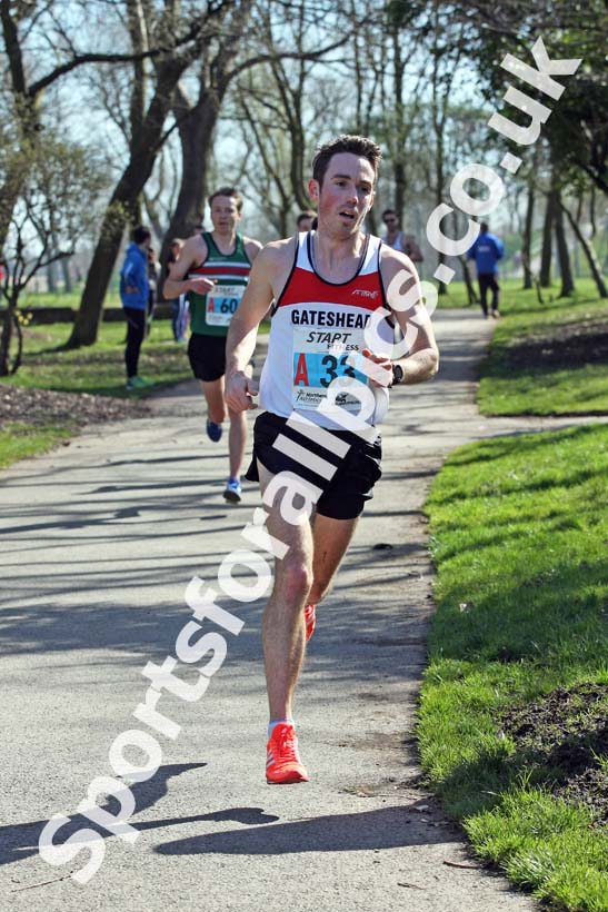 Mens Northern 12 Stage Road Relay, Stanley Park, Blackpool. Photo: David T. Hewitson/Sports for All Pics